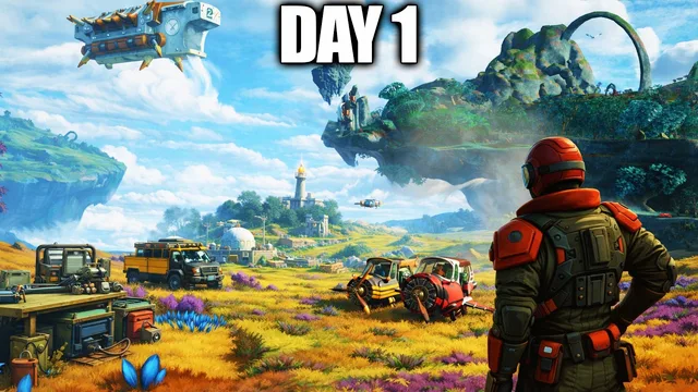 Video cover: Day 1: flying crafts and mobile airbases